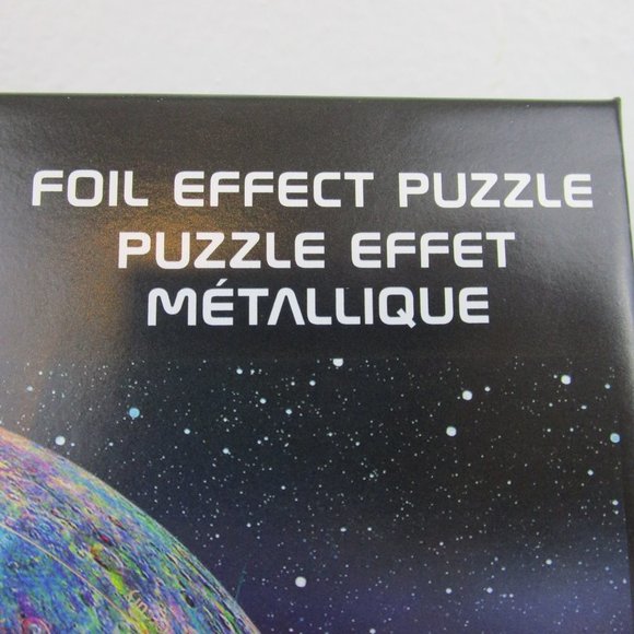 NASA 750 Piece Foil Effect Planet Jigsaw Puzzle - Picture 10 of 14